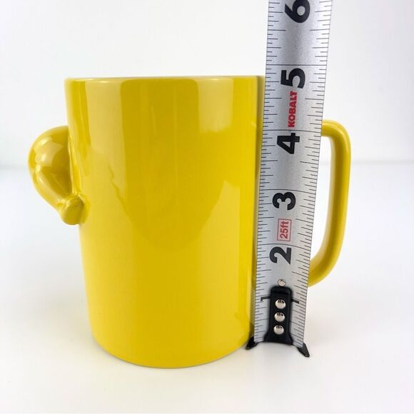 Disney Store Yellow Winnie The Pooh 3D Stuck In A Mug Authentic Coffee Tea Mug - Picture 8 of 9